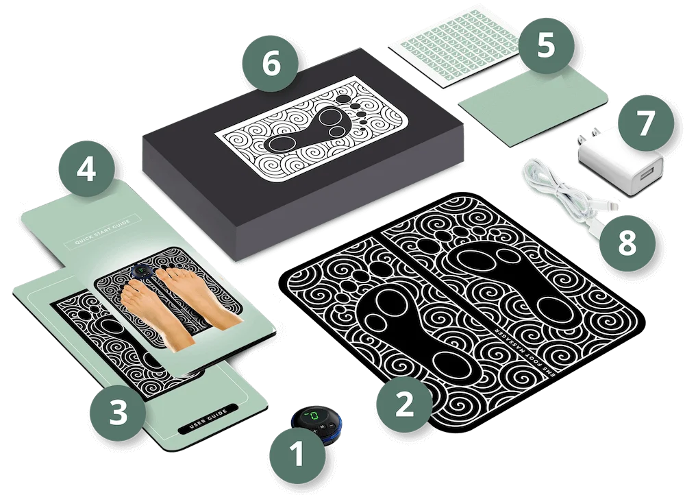 Ryoku EMS Foot Massager Mat